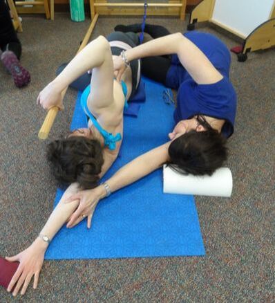 Physical therapy scoliosis class